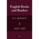 English Books and Readers 1475 to 1557: Being a Study in the History of the Book Trade from Caxton to the Incorporation of the Stationers' Company
