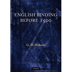 English Binding Before 1500