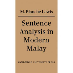 Sentence Analysis in Modern Malay