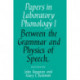 Papers in Laboratory Phonology: Volume 1, Between the Grammar and Physics of Speech