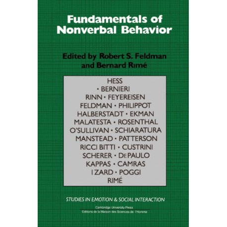 Fundamentals of Nonverbal Behavior