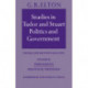 Studies in Tudor and Stuart Politics and Government: Volume 2, Parliament Political Thought: Papers and Reviews 1946–1972