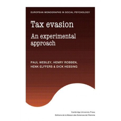 Tax Evasion: An Experimental Approach