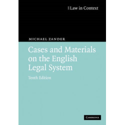 Cases and Materials on the English Legal System