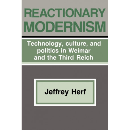 Reactionary Modernism: Technology, culture, and politics in Weimar and the Third Reich