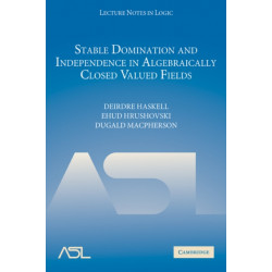 Stable Domination and Independence in Algebraically Closed Valued Fields
