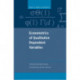 Econometrics of Qualitative Dependent Variables