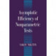 Asymptotic Efficiency of Nonparametric Tests