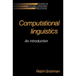 Computational Linguistics: An Introduction