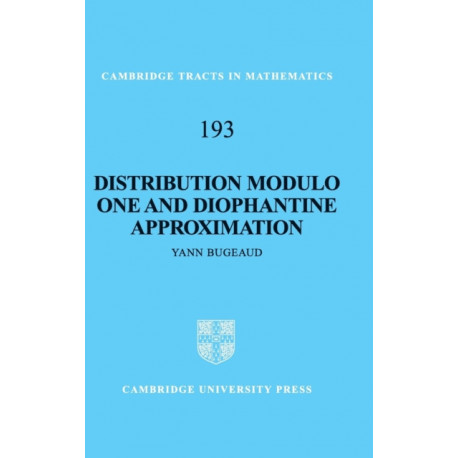 Distribution Modulo One and Diophantine Approximation