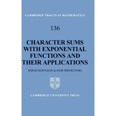 Character Sums with Exponential Functions and their Applications