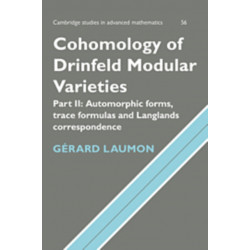 Cohomology of Drinfeld Modular Varieties, Part 2, Automorphic Forms, Trace Formulas and Langlands Correspondence