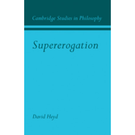 Supererogation