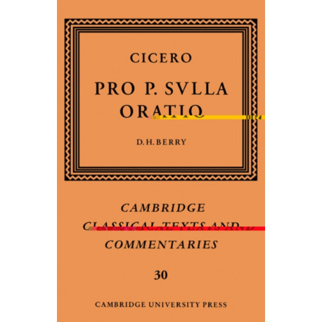 Cicero: Pro P. Sulla oratio