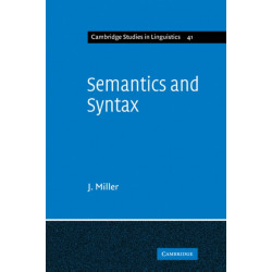 Semantics and Syntax: Parallels and Connections