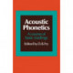 Acoustic Phonetics: A course of basic readings