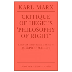 Critique of Hegel's 'Philosophy Of Right'