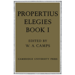 Propertius: Elegies: Book 1