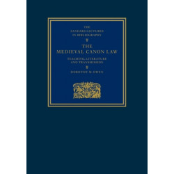The Medieval Canon Law: Teaching, Literature and Transmission