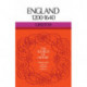 England 1200–1640