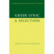 Greek Lyric: A Selection