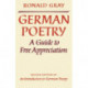 German Poetry: A Guide to Free Appreciation