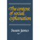 The Content of Social Explanation