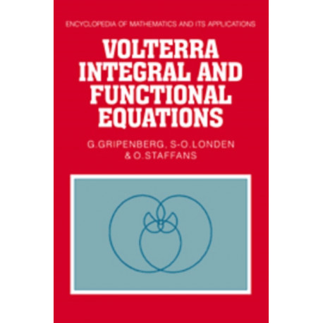 Volterra Integral and Functional Equations