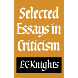 Selected Essays in Criticism