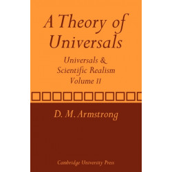 A Theory of Universals: Volume 2: Universals and Scientific Realism
