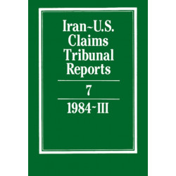 Iran-U.S. Claims Tribunal Reports: Volume 7