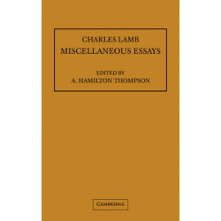 Miscellaneous Essays