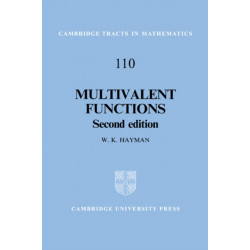 Multivalent Functions