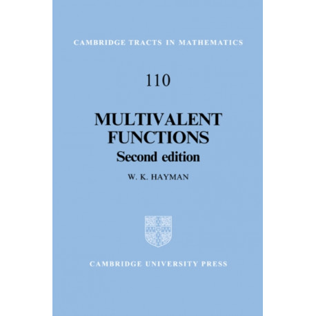 Multivalent Functions