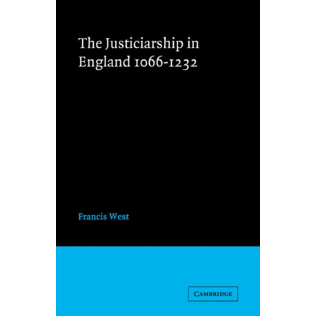 Justiceship England 1066–1232