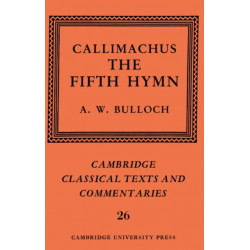 Callimachus: The Fifth Hymn: The Bath of Pallas