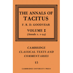 The Annals of Tacitus: Volume 1, Annals 1.1-54