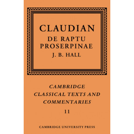 Claudian: De Raptu Proserpinae