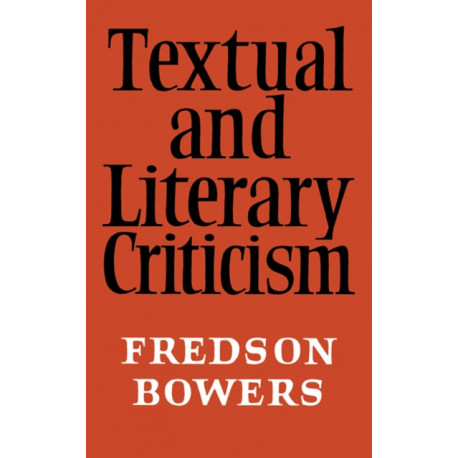 Textual and Literary Criticism