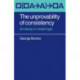 The Unprovability of Consistency: An Essay in Modal Logic