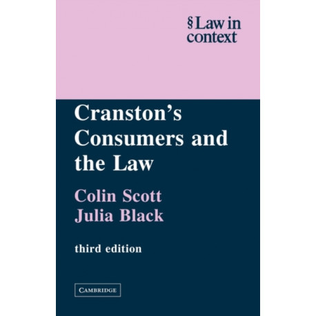 Cranston's Consumers and the Law