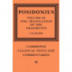 Posidonius: Volume 3, The Translation of the Fragments