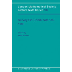 Surveys in Combinatorics, 1993