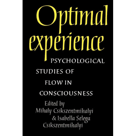 Optimal Experience: Psychological Studies of Flow in Consciousness