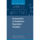 Econometrics of Qualitative Dependent Variables