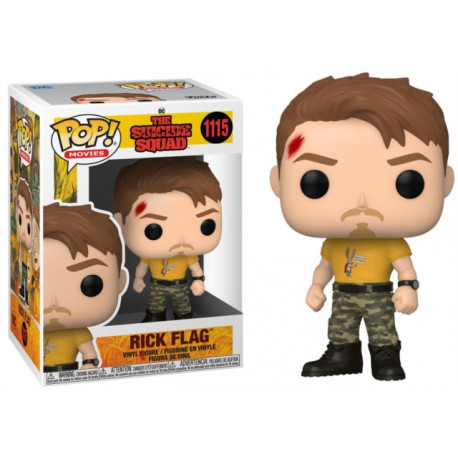 Funko Pop! Movies : The Suicide Squad - Rick Flag: The Suicide Squad - Rick Flag