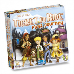 Ticket to Ride: First Journey Europe Board Game: First Journey Europe Board Game