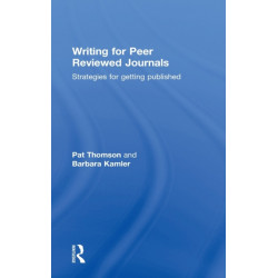 Writing for Peer Reviewed Journals: Strategies for getting published