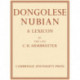 Dongolese Nubian: A Lexicon