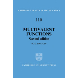 Multivalent Functions